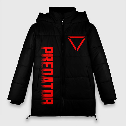 Женская зимняя куртка PREDATOR / 3D-Черный – фото 1