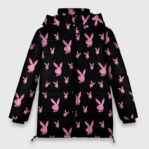 Женская зимняя куртка Playboy / 3D-Черный – фото 1
