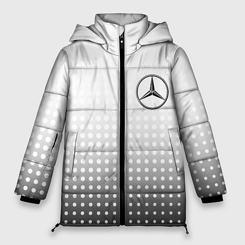 Женская зимняя куртка Mercedes-Benz / 3D-Черный – фото 1