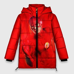 Куртка зимняя женская The Flash, цвет: 3D-красный