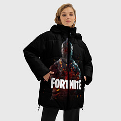 Куртка зимняя женская Fortnite Black Knight, цвет: 3D-черный — фото 2