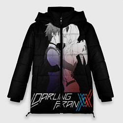 Куртка зимняя женская Darling in the FranXX, цвет: 3D-светло-серый