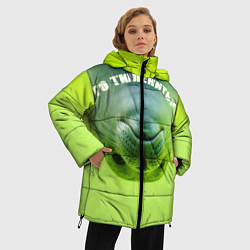 Куртка зимняя женская Го тюленить?, цвет: 3D-черный — фото 2