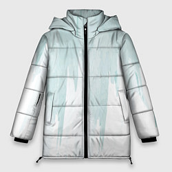Куртка зимняя женская Арт абстракция, цвет: 3D-черный