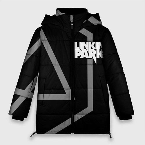 Женская зимняя куртка LINKIN PARK 6 / 3D-Черный – фото 1
