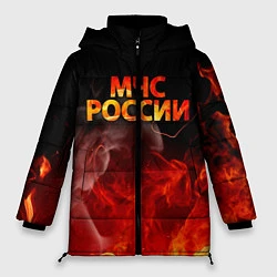 Куртка зимняя женская МЧС России, цвет: 3D-красный