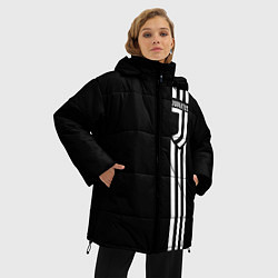 Куртка зимняя женская JUVENTUS, цвет: 3D-светло-серый — фото 2