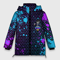 Куртка зимняя женская Brawl Stars CROW, цвет: 3D-черный