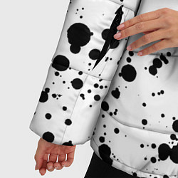 Куртка зимняя женская Далматинец, цвет: 3D-черный — фото 2