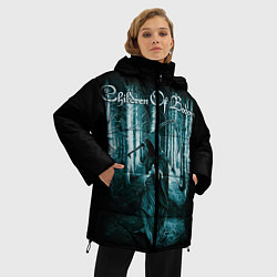 Куртка зимняя женская Children of Bodom 14, цвет: 3D-черный — фото 2