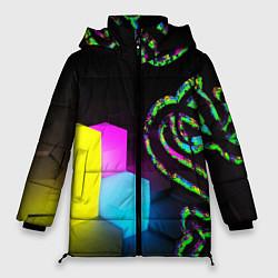 Куртка зимняя женская RAZER, цвет: 3D-черный