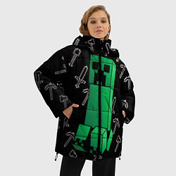 Куртка зимняя женская MINERCRAFT, цвет: 3D-черный — фото 2