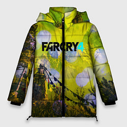 Куртка зимняя женская FARCRY4, цвет: 3D-светло-серый