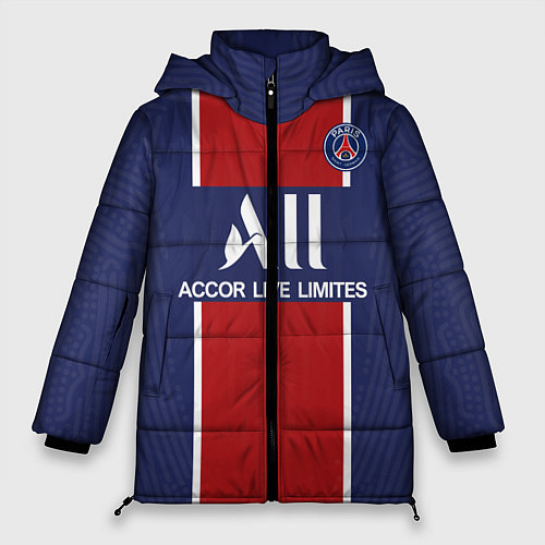 Женская зимняя куртка PSG home 20-21 / 3D-Красный – фото 1