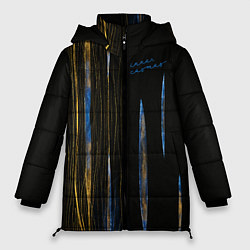 Куртка зимняя женская Cells at Work Inner Cosmos, цвет: 3D-черный