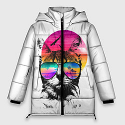 Куртка зимняя женская Лето, цвет: 3D-черный