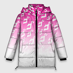 Куртка зимняя женская JOJOS BIZARRE ADVENTURE, цвет: 3D-черный