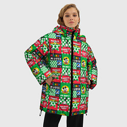 Куртка зимняя женская Микки Маус, цвет: 3D-черный — фото 2