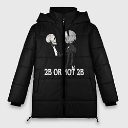 Куртка зимняя женская 2B, цвет: 3D-черный