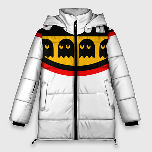 Женская зимняя куртка PAC-MAN / 3D-Черный – фото 1