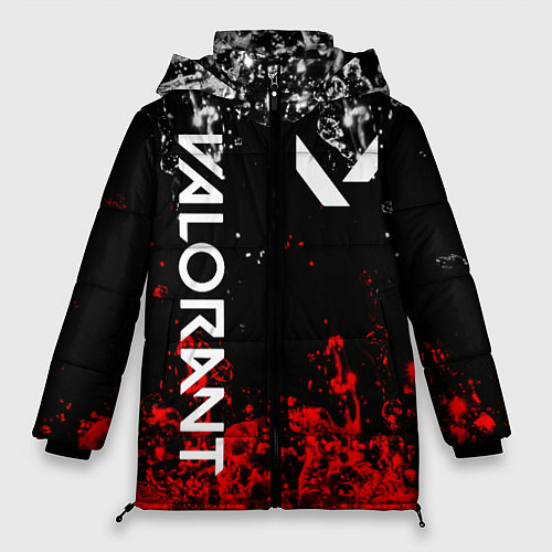 Женская зимняя куртка VALORANT / 3D-Черный – фото 1