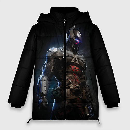 Женская зимняя куртка Batman: Arkham Knight / 3D-Черный – фото 1