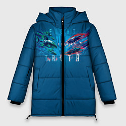 Куртка зимняя женская FIGHT TRUTH, цвет: 3D-светло-серый