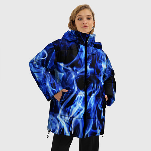 Женская зимняя куртка ДЫМ / 3D-Светло-серый – фото 3