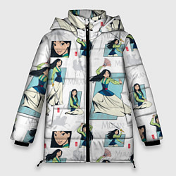 Женская зимняя куртка Mulan Pattern