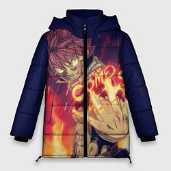 Куртка зимняя женская FAIRY TAIL ХВОСТ ФЕИ, цвет: 3D-светло-серый