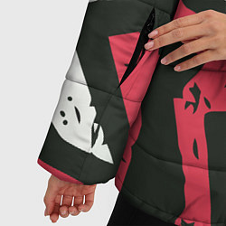 Куртка зимняя женская Geometric Abstraction, цвет: 3D-черный — фото 2