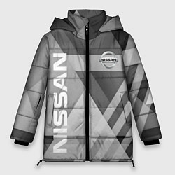 Куртка зимняя женская NISSAN, цвет: 3D-красный