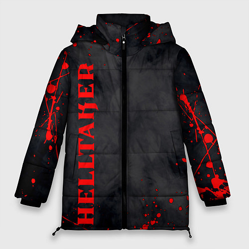 Женская зимняя куртка Helltaker Logo Z / 3D-Черный – фото 1