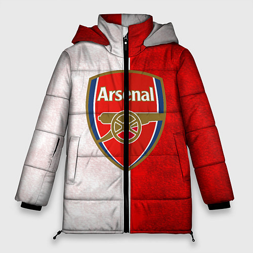 Женская зимняя куртка FC Arsenal 3D / 3D-Черный – фото 1