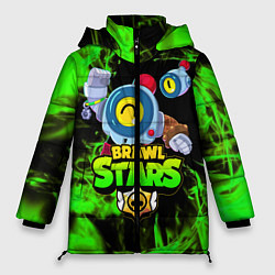 Куртка зимняя женская BRAWL STARS NANI, цвет: 3D-черный