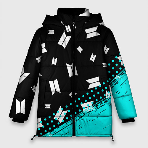 Женская зимняя куртка BTS БТС / 3D-Черный – фото 1