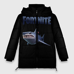 Куртка зимняя женская Loot Shark Fortnite, цвет: 3D-черный