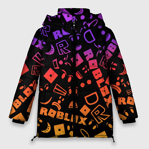 Женская зимняя куртка Roblox / 3D-Черный – фото 1