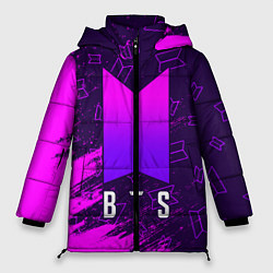 Куртка зимняя женская BTS БТС, цвет: 3D-светло-серый