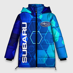 Куртка зимняя женская SUBARU, цвет: 3D-светло-серый