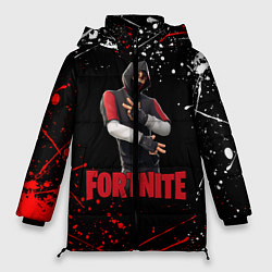 Куртка зимняя женская FORTNITE x IKONIK, цвет: 3D-черный