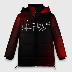 Куртка зимняя женская LIL PEEP ЛИЛ ПИП, цвет: 3D-красный