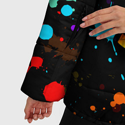 Куртка зимняя женская BRAWL STARS NANI НАНИ, цвет: 3D-черный — фото 2