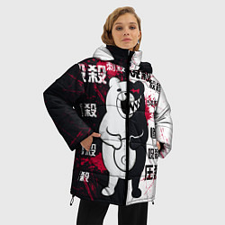 Куртка зимняя женская Monokuma, цвет: 3D-черный — фото 2