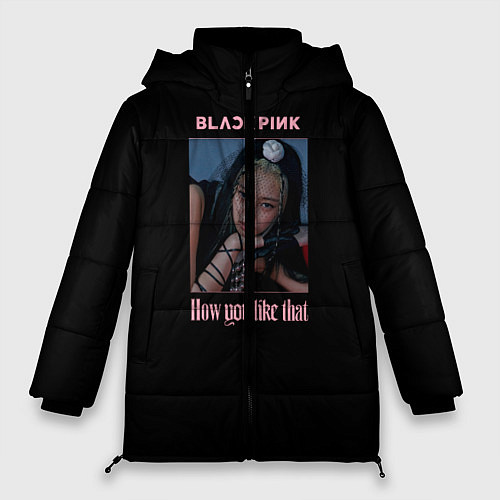 Женская зимняя куртка BLACKPINK - Jennie / 3D-Черный – фото 1