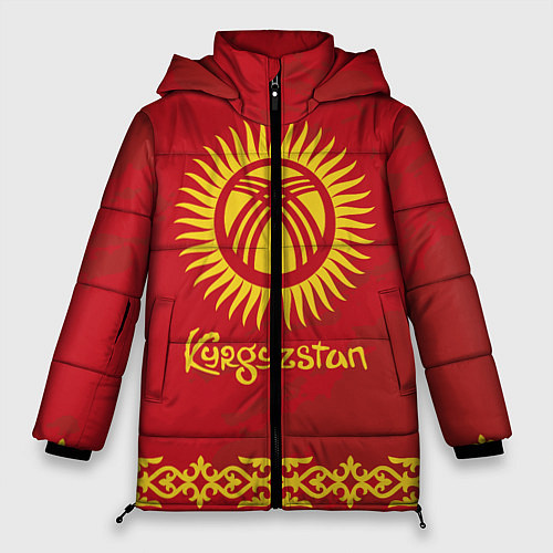 Женская зимняя куртка Киргизия / 3D-Черный – фото 1