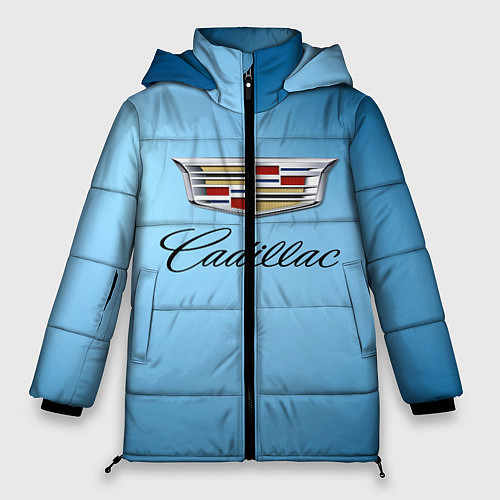 Женская зимняя куртка Cadillac / 3D-Черный – фото 1