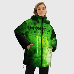 Куртка зимняя женская MONSTER ENERGY, цвет: 3D-красный — фото 2
