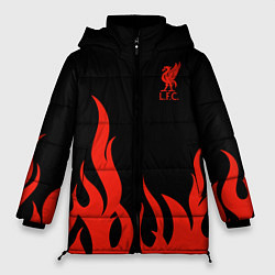 Куртка зимняя женская Liverpool F C, цвет: 3D-светло-серый