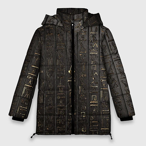 Женская зимняя куртка ASSASSINS CREED:ORIGINS / 3D-Черный – фото 1